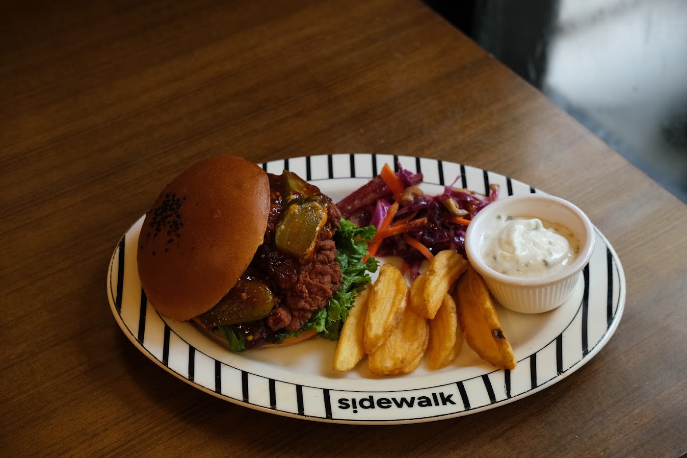 All American Fried Chicken Burger