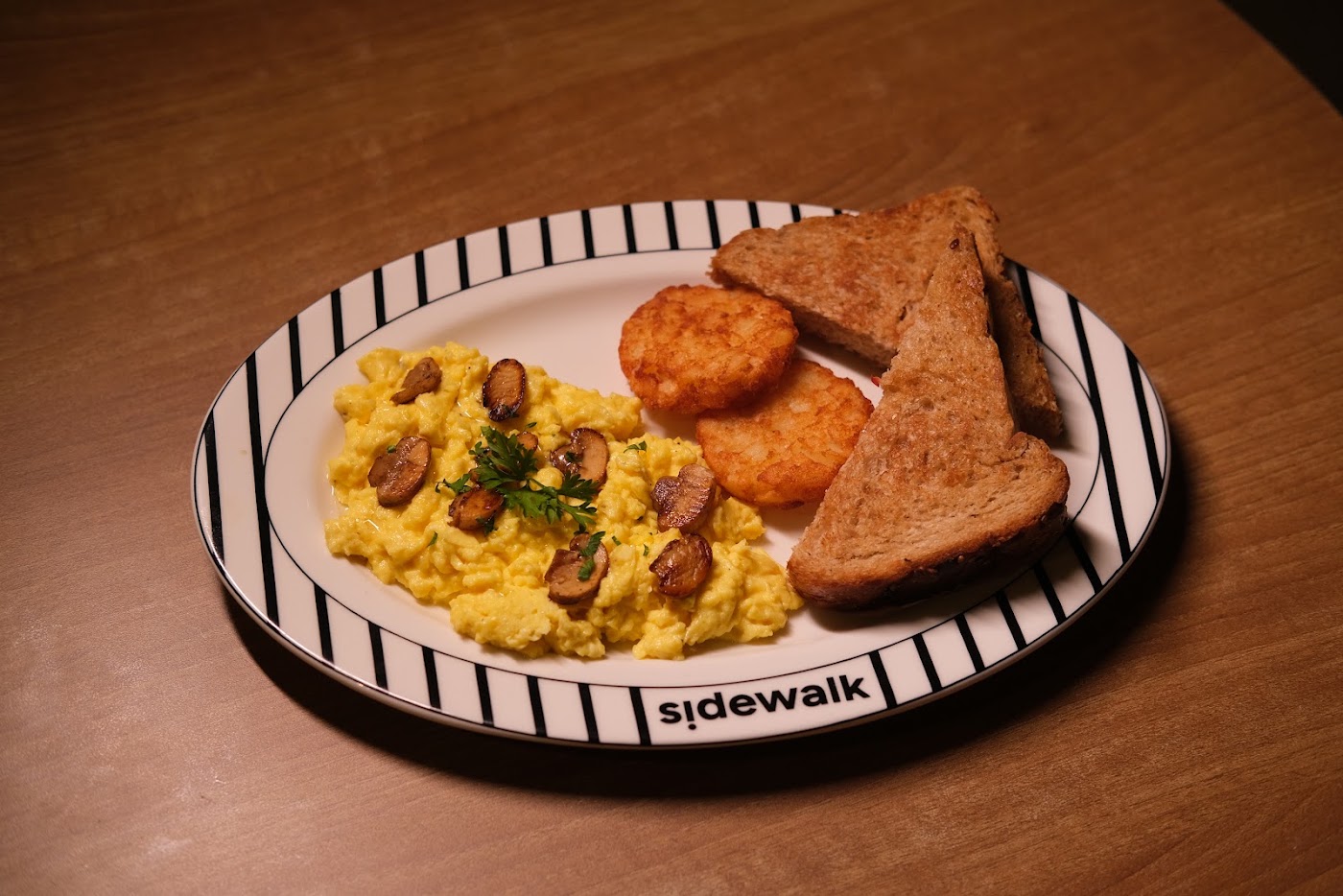 Mushroom & Truffle Scrambled Eggs