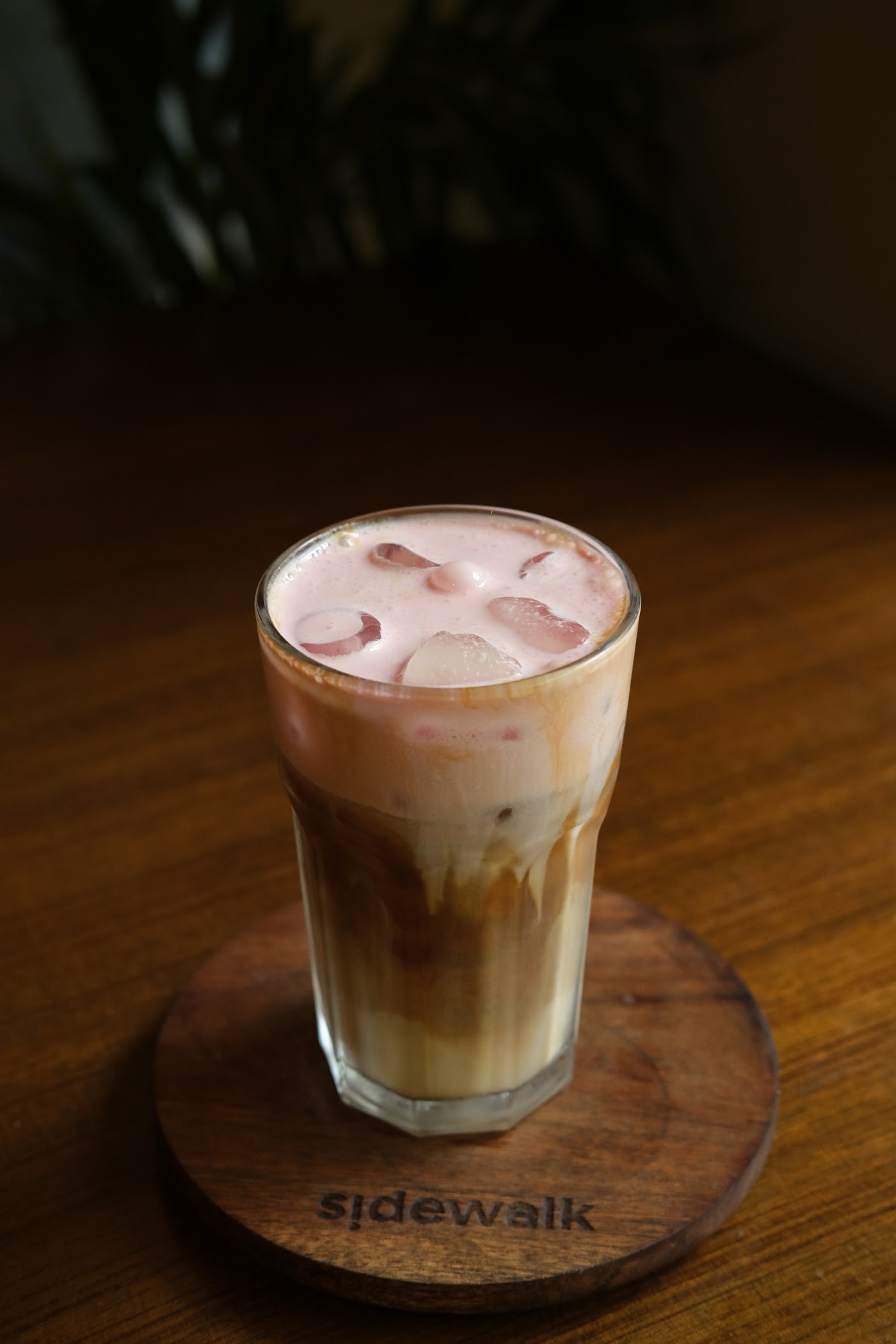 Pink Iced Latte